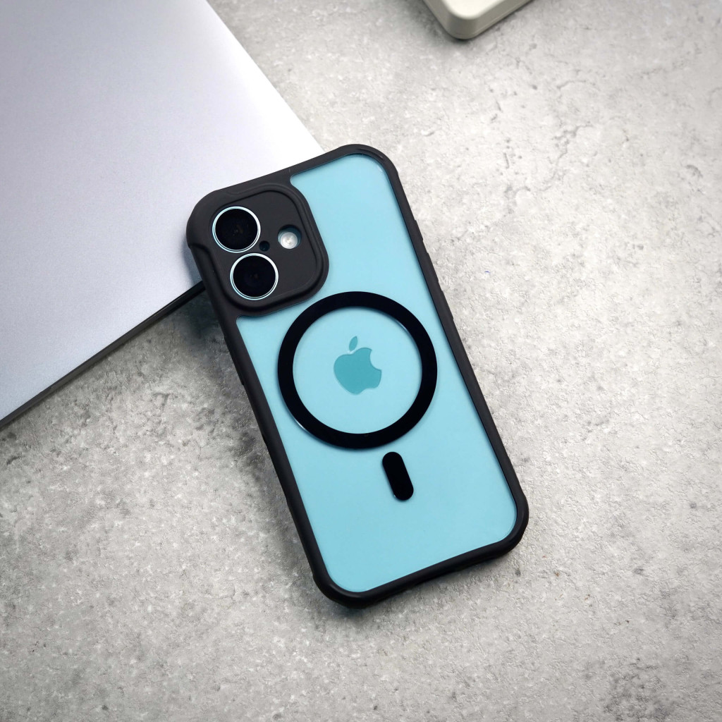 Shockproof Transparent Bumper Case for iPhone 16 Stylish & Functional iPhone 16 Case – Transparent Elegance, Solid Protection