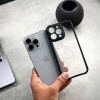 Shockproof Transparent Bumper Case for iPhone 15 Pro iPhone case with full camera protection and raised edges