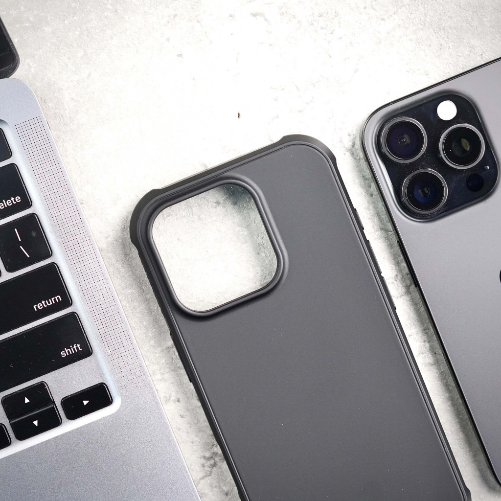 Premium Anti-Shock Matte Shield Case For iPhone 15 Pro Max + Tempered Glass + Camera Lens Protector Premium Anti-Shock Matte Shield Case For iPhone 15 Pro Max + Tempered Glass + Camera Lens Protector