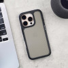 Carbon Shield Stripe Case Black for iPhone 15 Pro Max + Tempered Glass Protection + Camera Lens Protector
