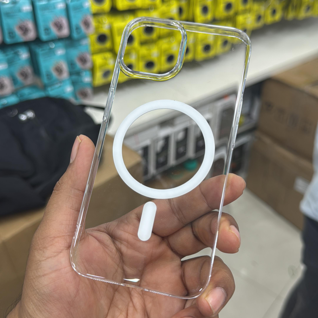 X-CRYSTAL Magnetic Clear Case For iPhone 13 - Anti Yellow - Anti Scratch - MagSafe Compatible X-CRYSTAL Magnetic Clear Case For iPhone 13 - Anti Yellow - Anti Scratch - MagSafe Compatible