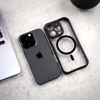 Shockproof Transparent Bumper Case for iPhone 16 Pro