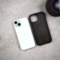 Carbon Shield Stripe Case Black for iPhone 14