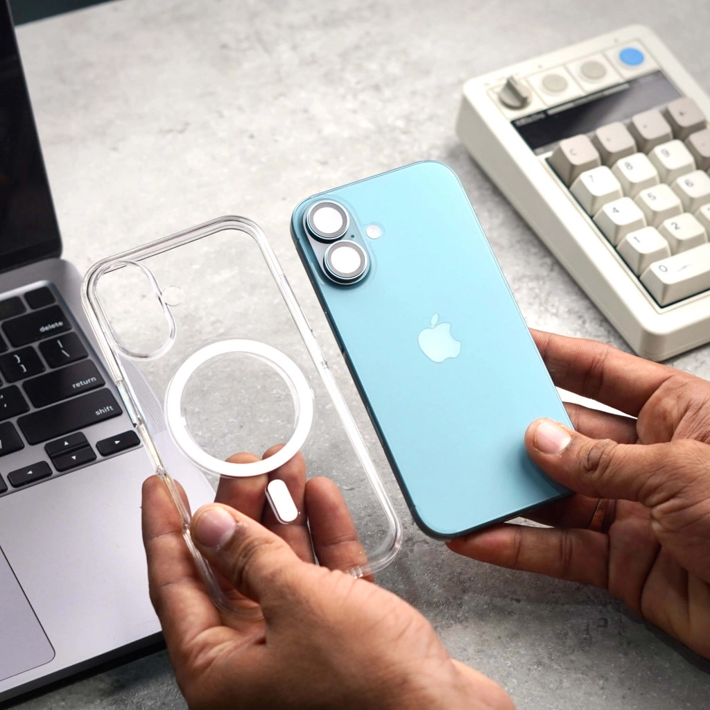 X-CRYSTAL Magnetic Clear Case For iPhone 16 Plus  Anti Yellow - Anti Scratch - MagSafe Compatible