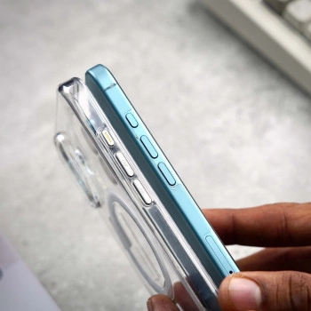 Anti Yellow Clear Case for iPhone 16  – MagSafe, Scratch Resistant