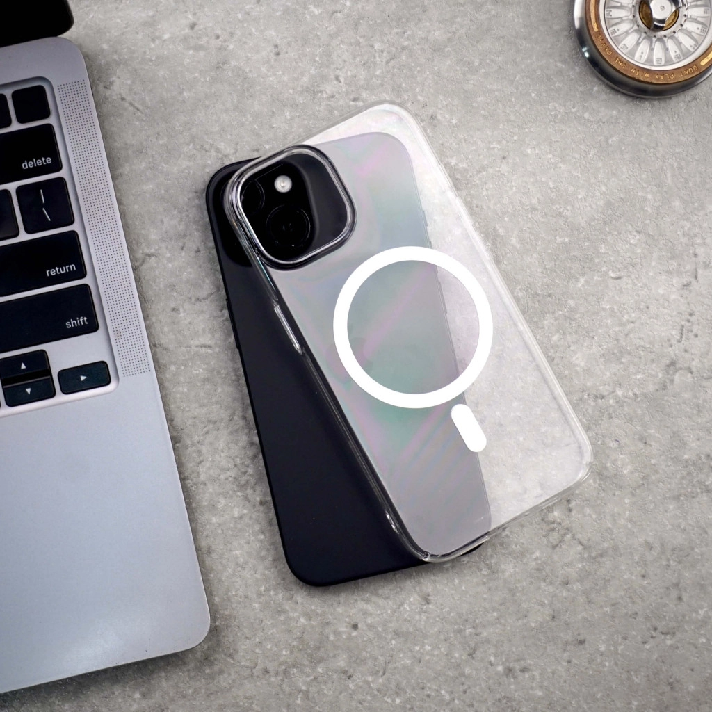 X-CRYSTAL Magnetic Clear Case For iPhone 13 - Anti Yellow - Anti Scratch - MagSafe Compatible